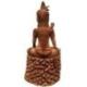 Grande Statue de Shiva en Bois de Suar 100cm