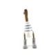 Grand canard décoratif en bois 35cm - Marinière grise