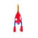Grand canard super-héros en bois 35cm - Superman