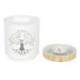 Brûle-parfum Arbre de Vie en Céramique Blanche et Bois