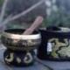 Bol chantant et accessoires -  Coffret cadeau noir
