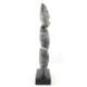 Statue de fertilité Aku-Aba  en bois noir vieilli 47cm