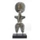 Statue de fertilité Aku-Aba  en bois noir vieilli 47cm
