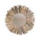 Grand Miroir Rond en Bois Flotté ø100cm