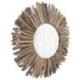 Grand Miroir Rond en Bois Flotté ø100cm