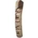 Statue de Jardin "Tiki Tane Mahuta" 120cm en Bois de Suar Massif | Pièce Unique