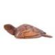 Statuette Tortue marine 15cm en bois sculpté