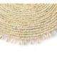 Set de table Rond ø35cm en jonc de mer et coquillages | Déco de table Bohème