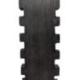 Présentoir à Bracelets cranté 40cm en bois massif | Finition Noir Ébène