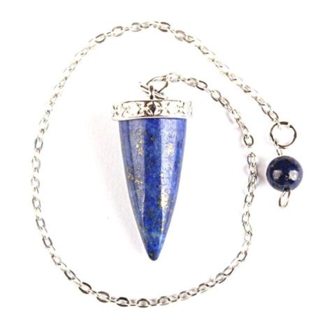 Pendule cône poli - Lapis lazuli Pendule cône poli - Lapis lazuli