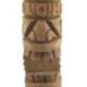 Statue de Jardin / Totem Tiki "Aloha" en bois de Cocotier 100cm