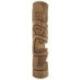 Statue de Jardin / Totem Tiki "Aloha" en bois de Cocotier 100cm