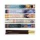 Assortiment d'encens - Bouquet "Ondes Positives" 5 parfums / 100 bâtons | HEM