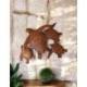 La Famille Tortues | Décor Mural en Bois de Suar sculpté Main