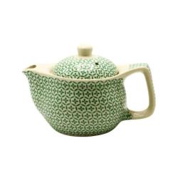 Théière Chinoise en Porcelaine Mosaïque Verte | Filtre Métal - 350ml
