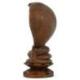 Statuette Serpent / Cobra 20cm en bois exotique sculpté main