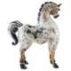 Cheval en Bois Sculpté et Peint à la Main - Décoration à Poser 50cm - Taille M