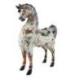 Cheval en Bois Sculpté et Peint à la Main 50cm | Déco Vintage
