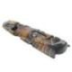 Masque Africain en bois 50cm motif Tortue. Fabrication artisanale.