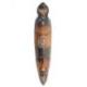 Masque africain serpent 50cm en bois fait main.