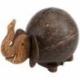 Tirelire éléphant en noix de coco Tirelire éléphant en noix de coco