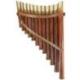 Flûte de Pan en bambou - 12 tubes