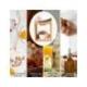 Brûle Parfum Arum | Bambou & Céramique blanche