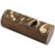 Totem Tiki 25cm, statuette maori en bois exotique