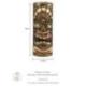 Totem Tiki 25cm, statuette maori en bois exotique