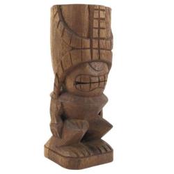 Tiki Lono Polynésien en bois de Suar 20cm