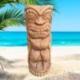 Statue Hawaïenne "Tiki Kane" en bois de Cocotier 50cm