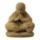 Statue de Moine Bouddhiste en Pierre 25cm | Import Asie