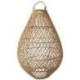 Suspension Scandinave "Svea" en rotin 45x30cm