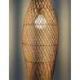 Suspension Boho Chic "Shana" en rotin 25x80cm