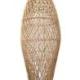 Suspension Boho Chic "Shana" en rotin 25x80cm