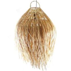 Suspension Bohème "Palmyre" en rotin ⌀45cm