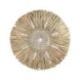 Décoration Murale Bohème en Raphia & Coquillages ⌀30cm