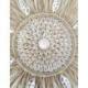 Décoration Murale Bohème en Raphia & Coquillages ⌀30cm