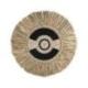 Décoration Murale en Raphia, Perles noires & Coquillages ⌀40cm