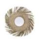 Miroir Bohème ⌀50cm en Paille | Forme Soleil