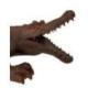 Statue Crocodile XL en bois de suar 100cm