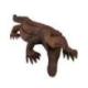 Statue Crocodile XL en bois de suar 103cm | Pièce Unique