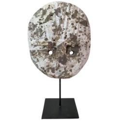 Masque Tribal sur Pied 25cm | Arts Premiers du Timor