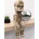 Statue Tribale d'un Villageois assis 42cm | Arts Premiers du Timor