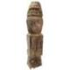 Statuette Tribale en Bois Pétrifié 25cm | Arts Premiers du Timor