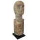 Statuette Tribale Idole en Bois Pétrifié 24cm | Arts Premiers du Timor