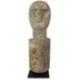 Statuette Tribale Idole en Bois Pétrifié 24cm | Arts Premiers du Timor