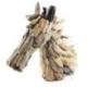 Sculpture Tête de cheval en bois flotté 65X55cm