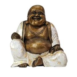 Bouddha Rieur 20cm | Statue de Bonheur et Prospérité