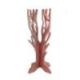 Arbre à Bijoux pour colliers, bracelets, montres - bois massif couleur rouge